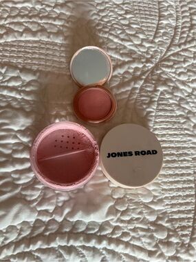 Jones Road Makeup Bundle Tinted Face Powder and the Best Blush